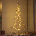 Wooden Christmas Tree KOTKA 180 cm Bamboo and solid pine wood