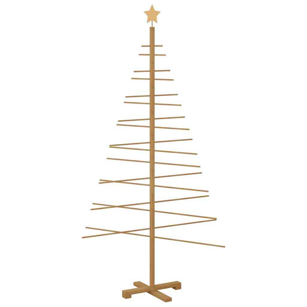 Wooden Christmas Tree KOTKA 180 cm Bamboo and solid pine wood
