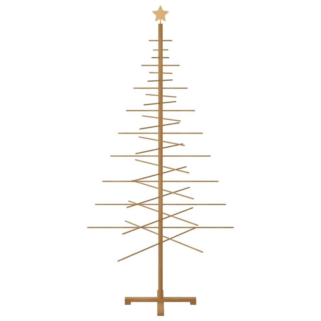 Wooden Christmas Tree KOTKA 210 cm Bamboo and solid pine wood
