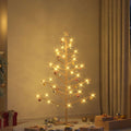 Wooden Christmas Tree KOTKA 150 cm Bamboo and solid pine wood