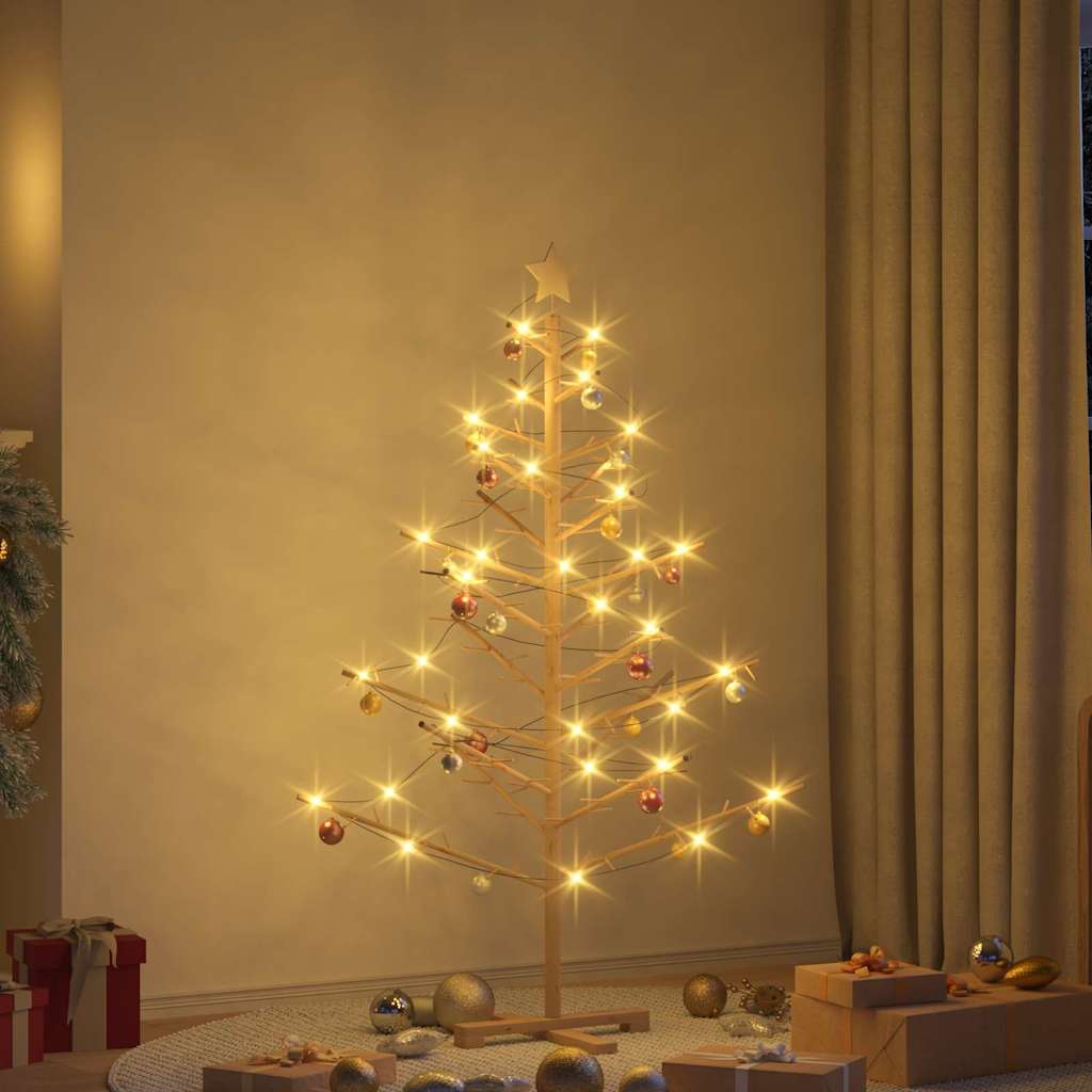 Wooden Christmas Tree KOTKA 150 cm Bamboo and solid pine wood