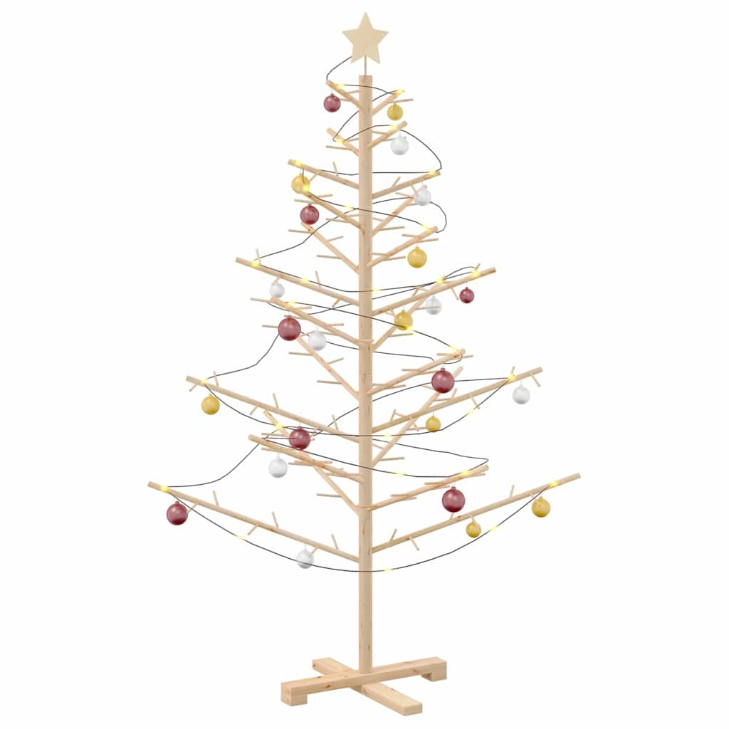 Wooden Christmas Tree KOTKA 150 cm Bamboo and solid pine wood
