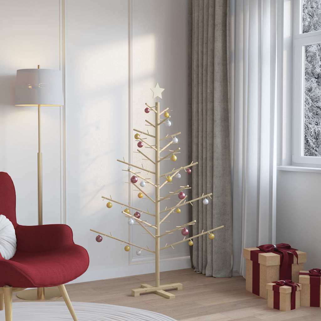 Wooden Christmas Tree KOTKA 150 cm Bamboo and solid pine wood