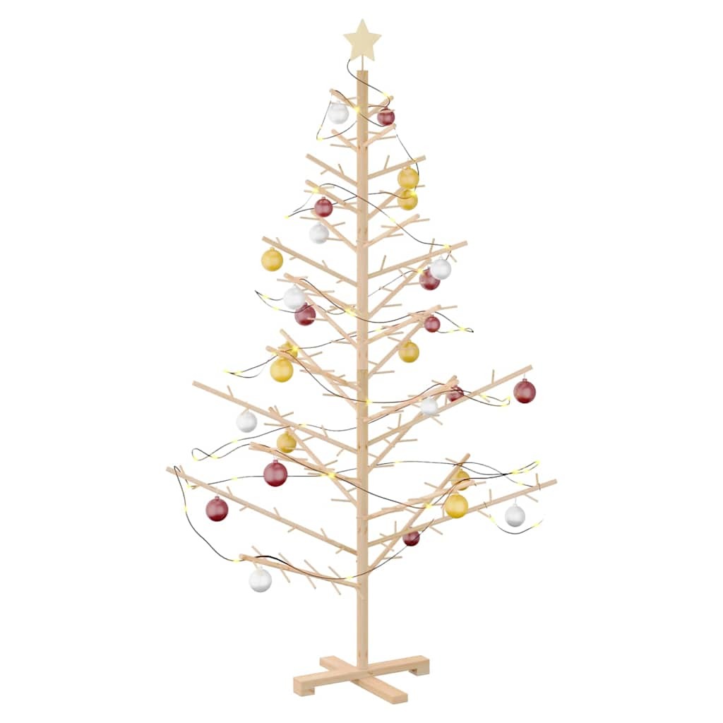 Wooden Christmas Tree KOTKA 180 cm Bamboo and solid pine wood