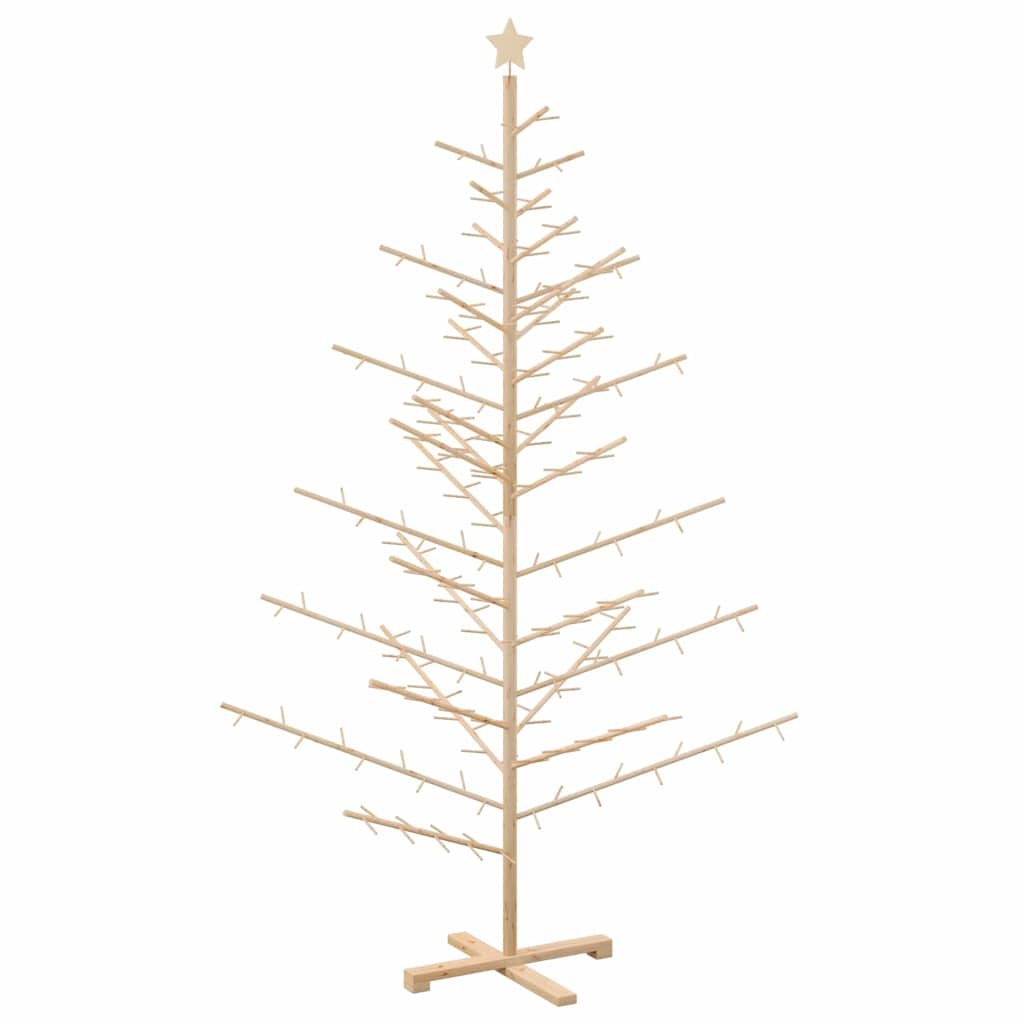 Wooden Christmas Tree KOTKA 210 cm Bamboo and solid pine wood