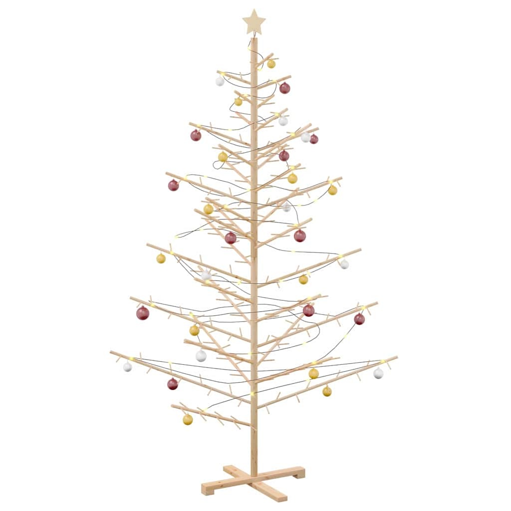 Wooden Christmas Tree KOTKA 210 cm Bamboo and solid pine wood