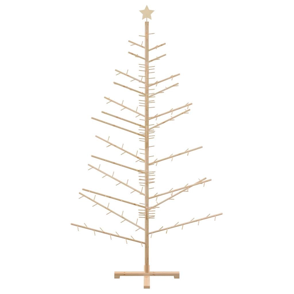 Wooden Christmas Tree KOTKA 210 cm Bamboo and solid pine wood