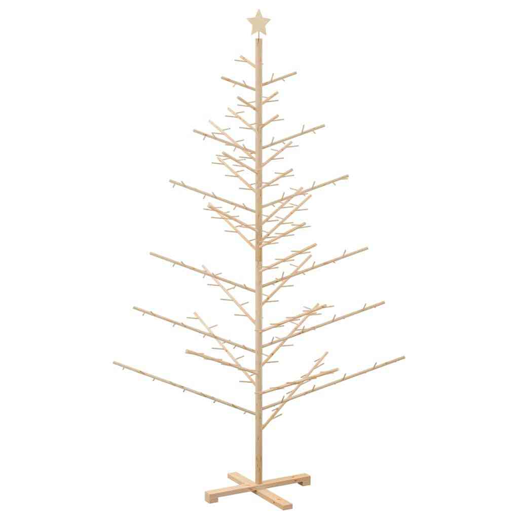 Wooden Christmas Tree KOTKA 210 cm Bamboo and solid pine wood
