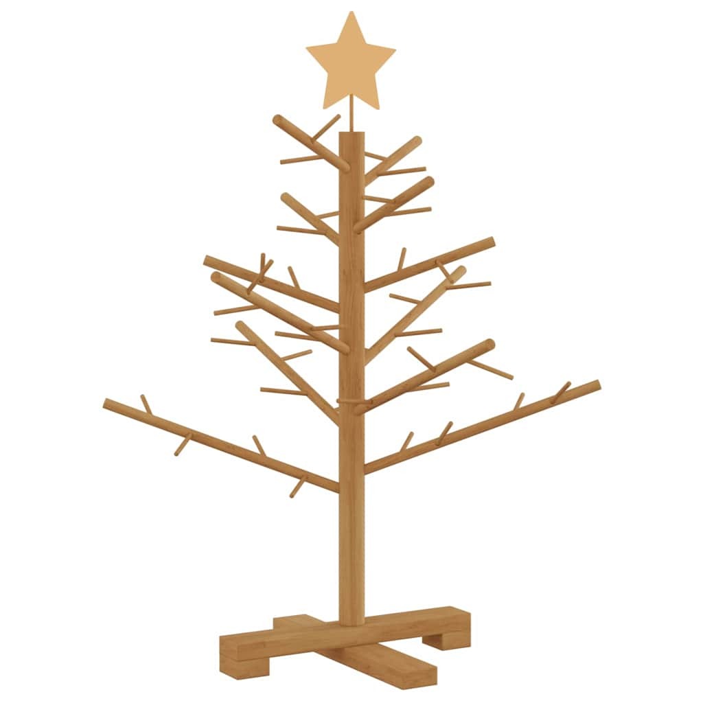 Wooden Christmas Tree KOTKA 75 cm Bamboo and solid pine wood
