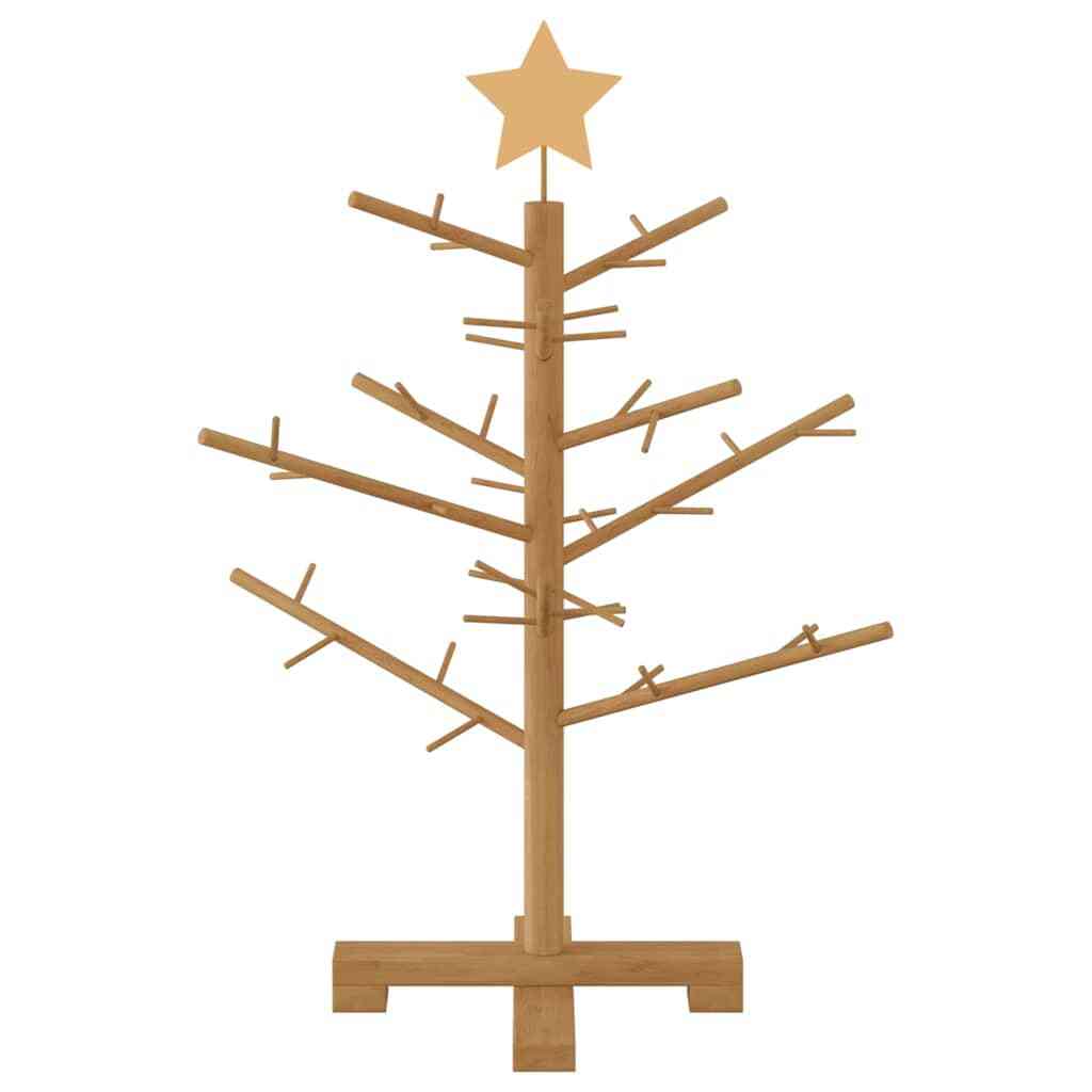 Wooden Christmas Tree KOTKA 75 cm Bamboo and solid pine wood