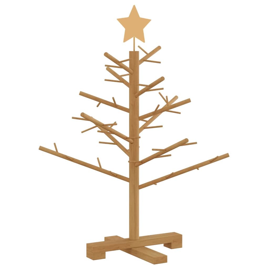 Wooden Christmas Tree KOTKA 75 cm Bamboo and solid pine wood