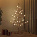 Wooden Christmas Tree KOTKA 125 cm Bamboo and solid pine wood