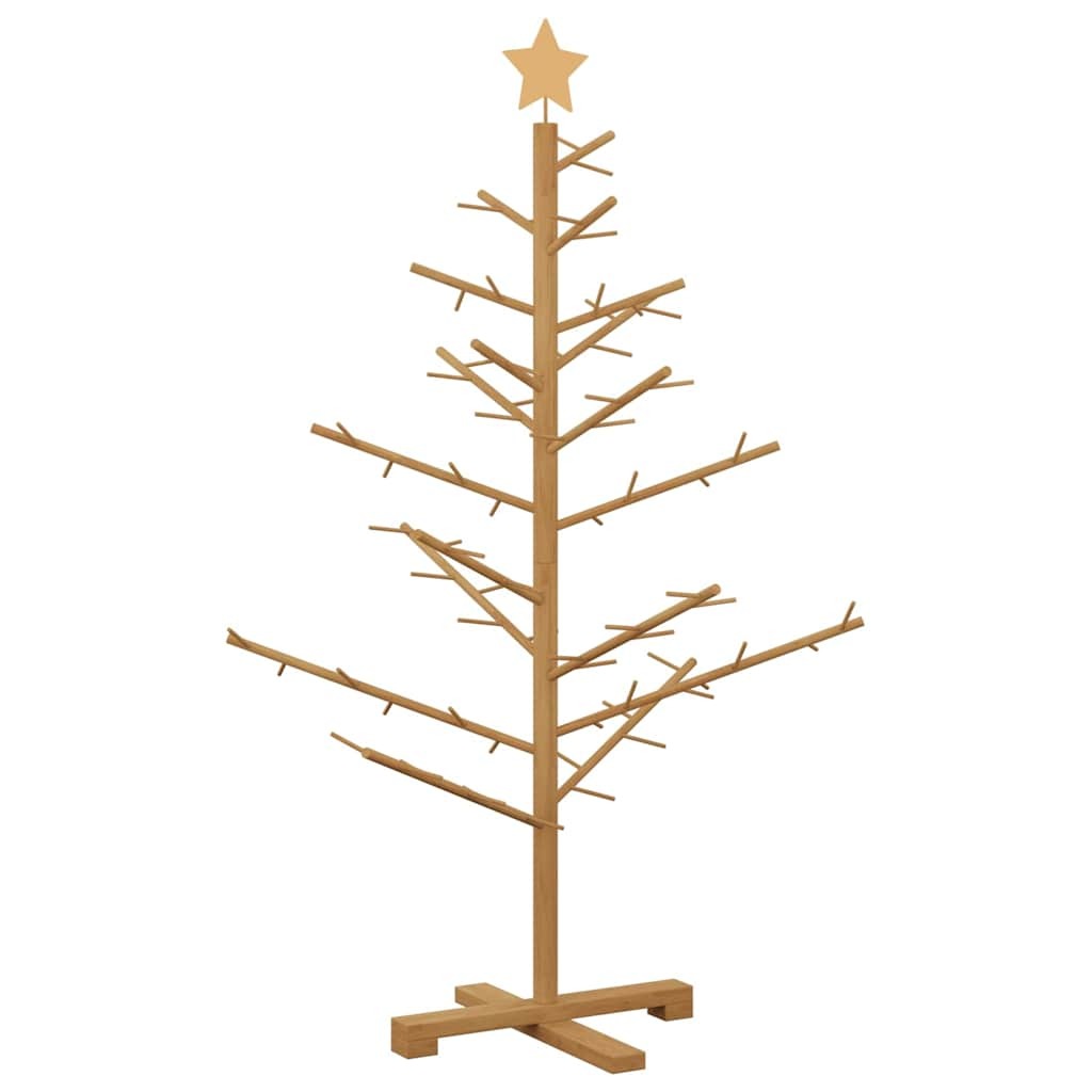 Wooden Christmas Tree KOTKA 125 cm Bamboo and solid pine wood