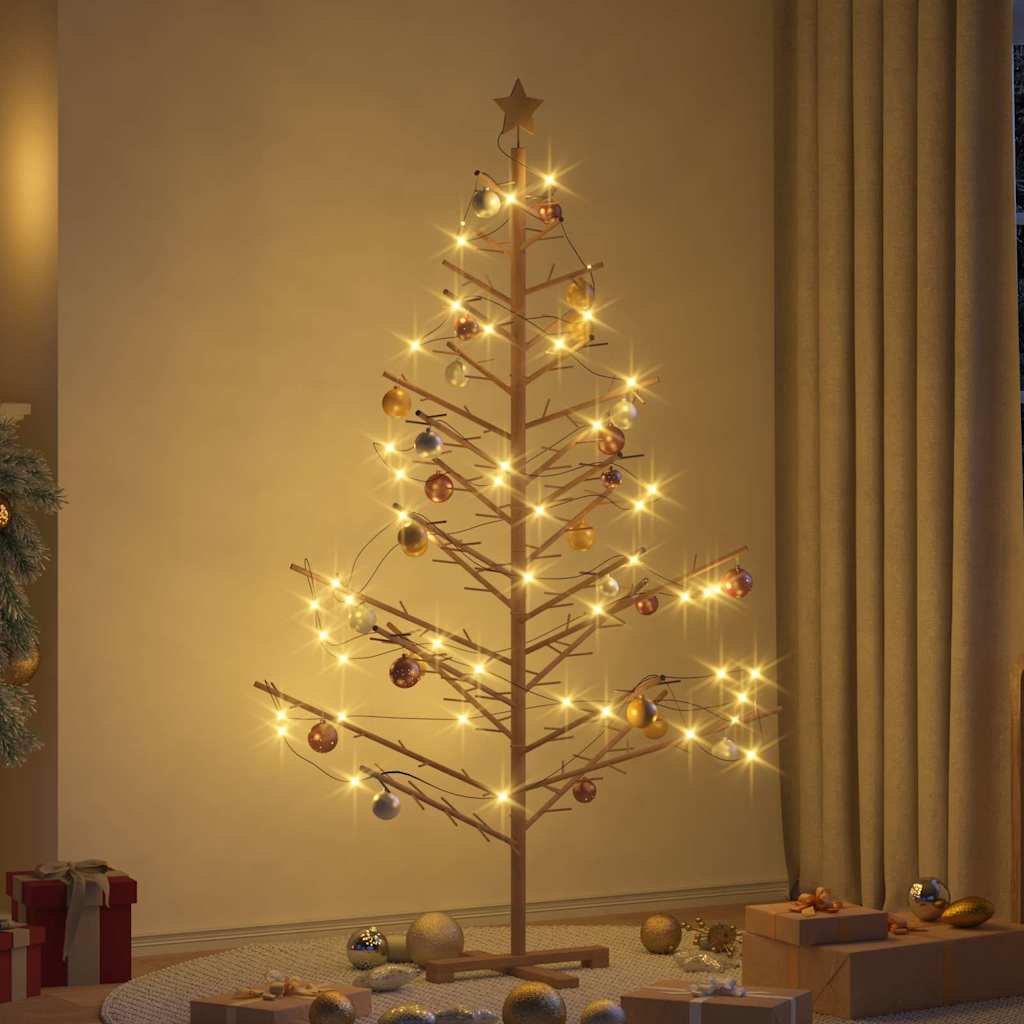 Wooden Christmas Tree KOTKA 180 cm Bamboo and solid pine wood