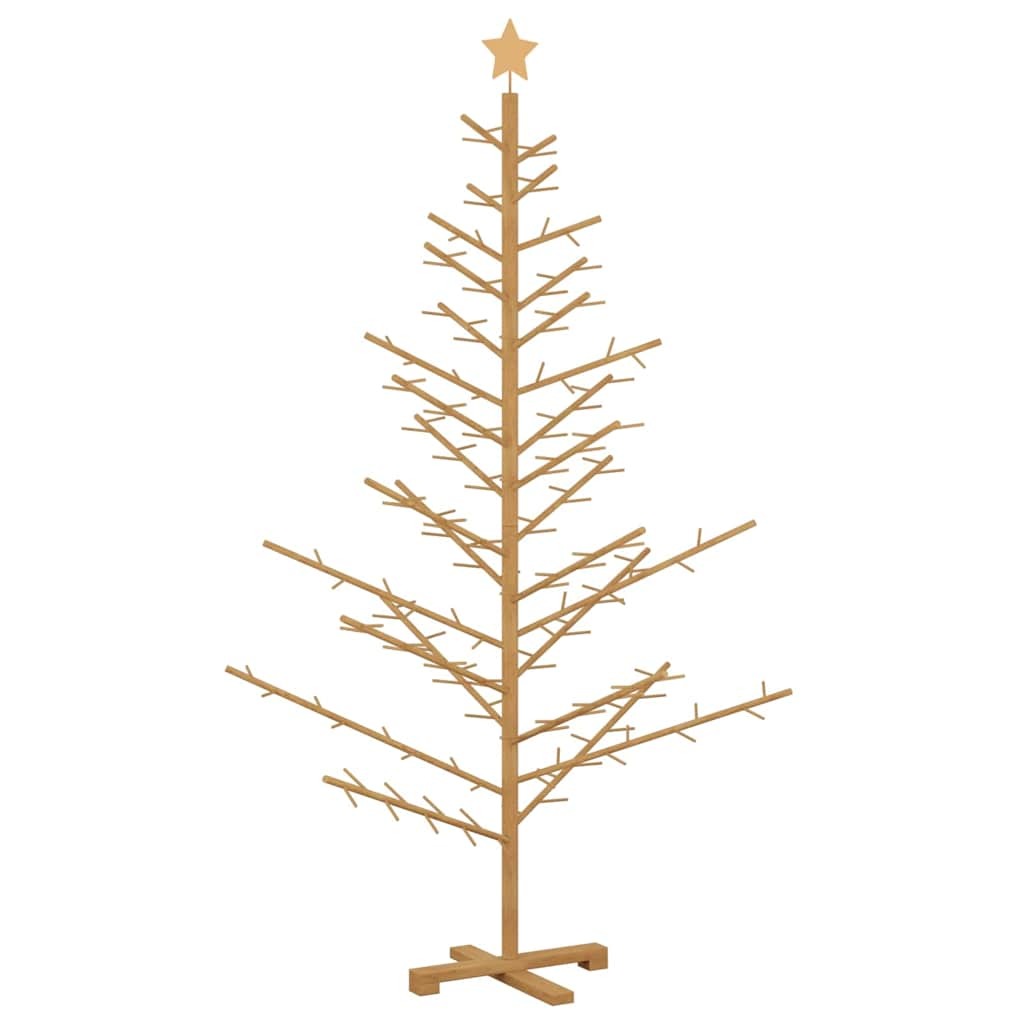 Wooden Christmas Tree KOTKA 180 cm Bamboo and solid pine wood