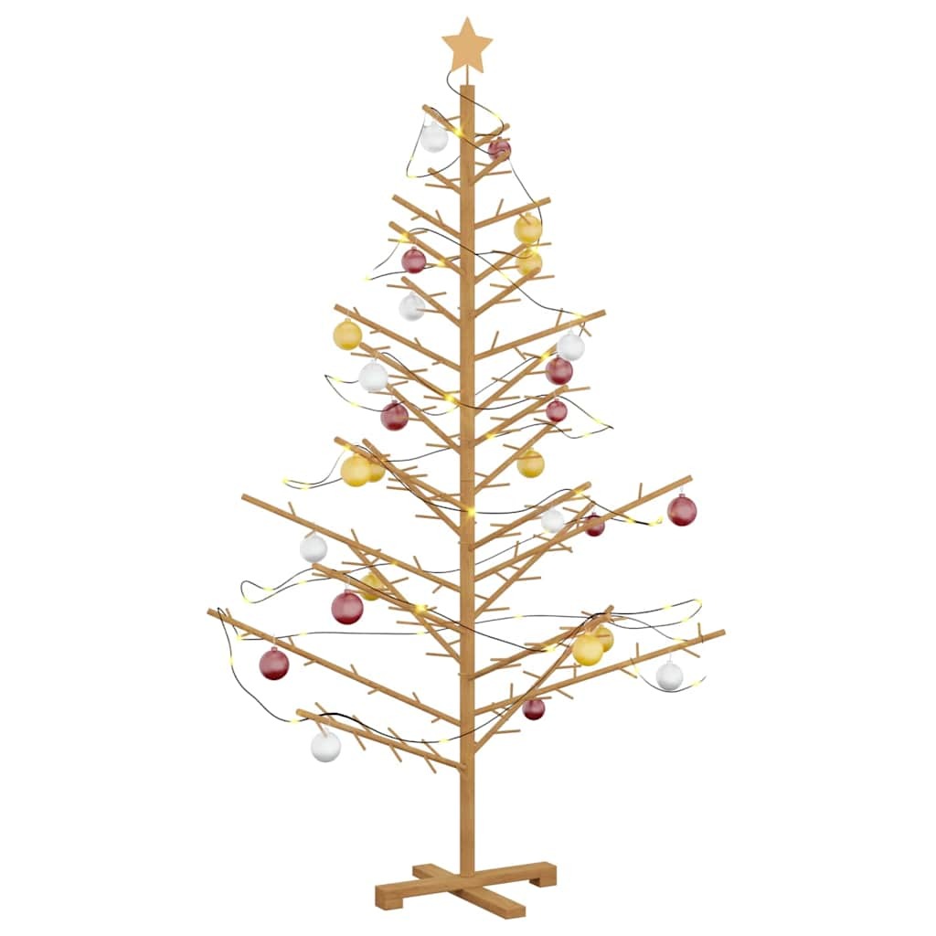 Wooden Christmas Tree KOTKA 180 cm Bamboo and solid pine wood