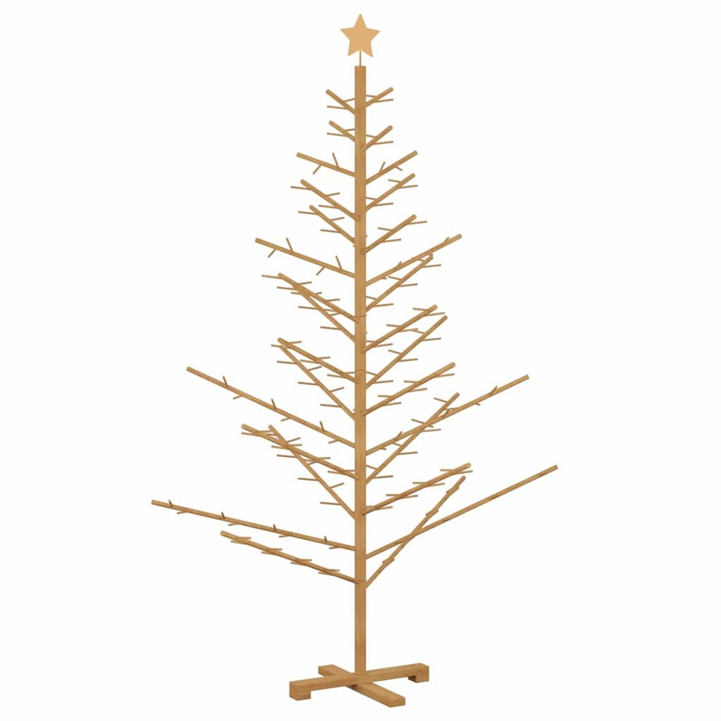 Wooden Christmas Tree KOTKA 180 cm Bamboo and solid pine wood