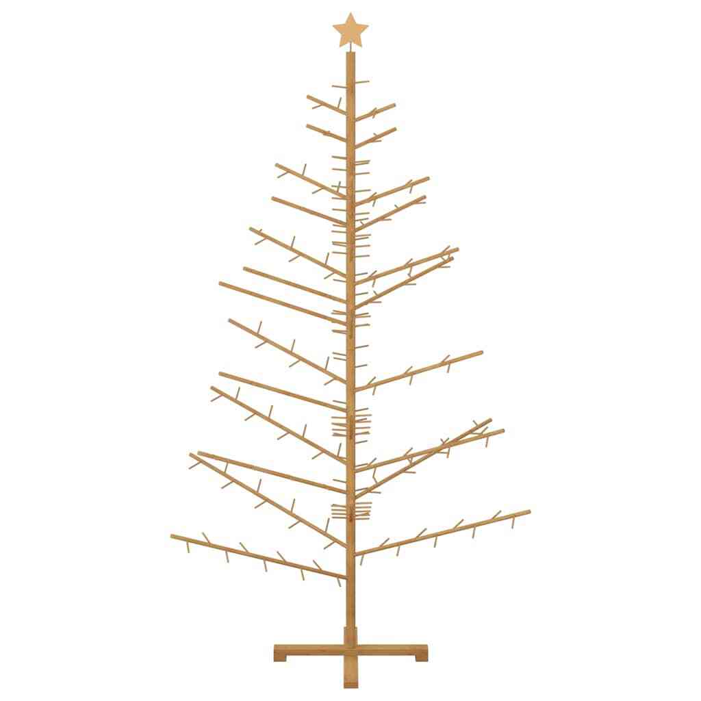 Wooden Christmas Tree KOTKA 210 cm Bamboo and solid pine wood