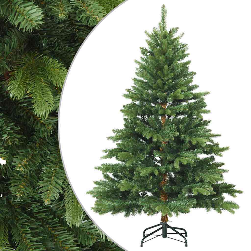 Artificial Hinged Christmas Tree Green 47.24 in PVC and PE