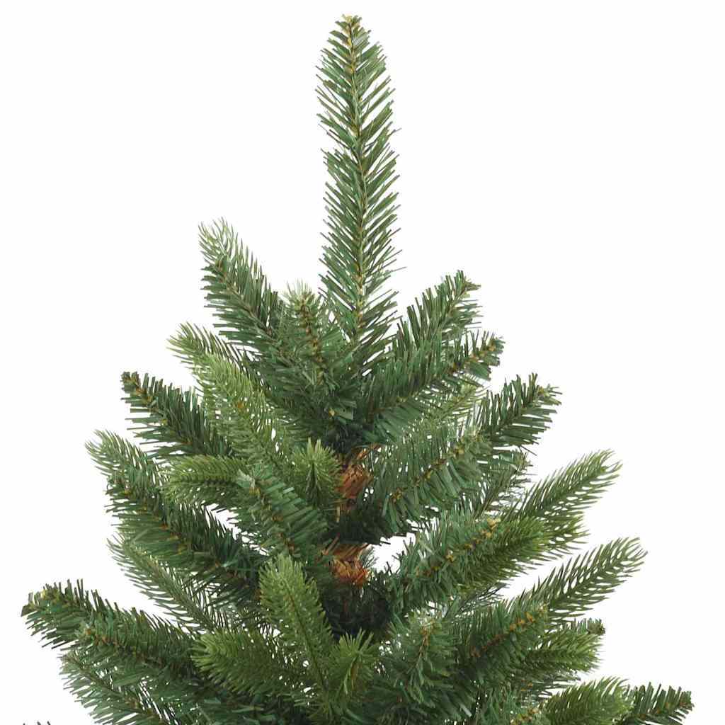 Artificial Hinged Christmas Tree Green 59.06 in PVC and PE