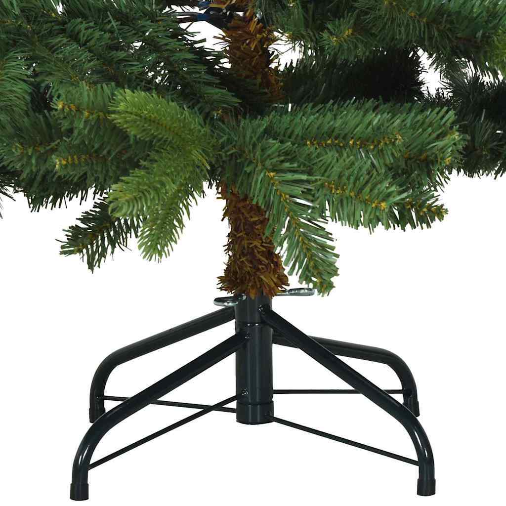 Artificial Hinged Christmas Tree Green 59.06 in PVC and PE