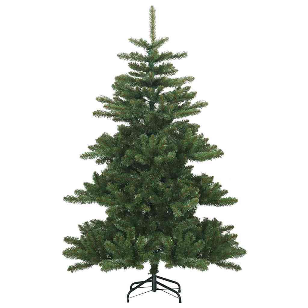 Artificial Hinged Christmas Tree Green 59.06 in PVC