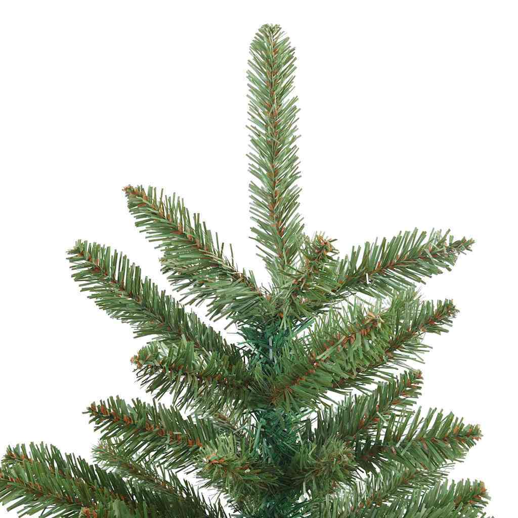 Artificial Hinged Christmas Tree Green 59.06 in PVC