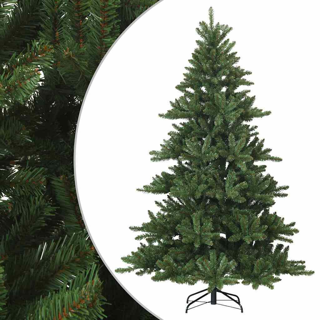 Artificial Hinged Christmas Tree Green 70.87 in PVC