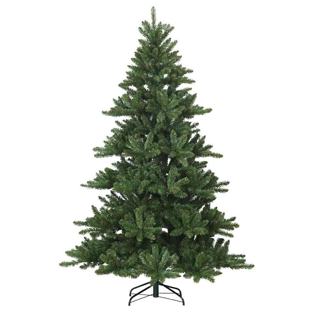 Artificial Hinged Christmas Tree Green 70.87 in PVC