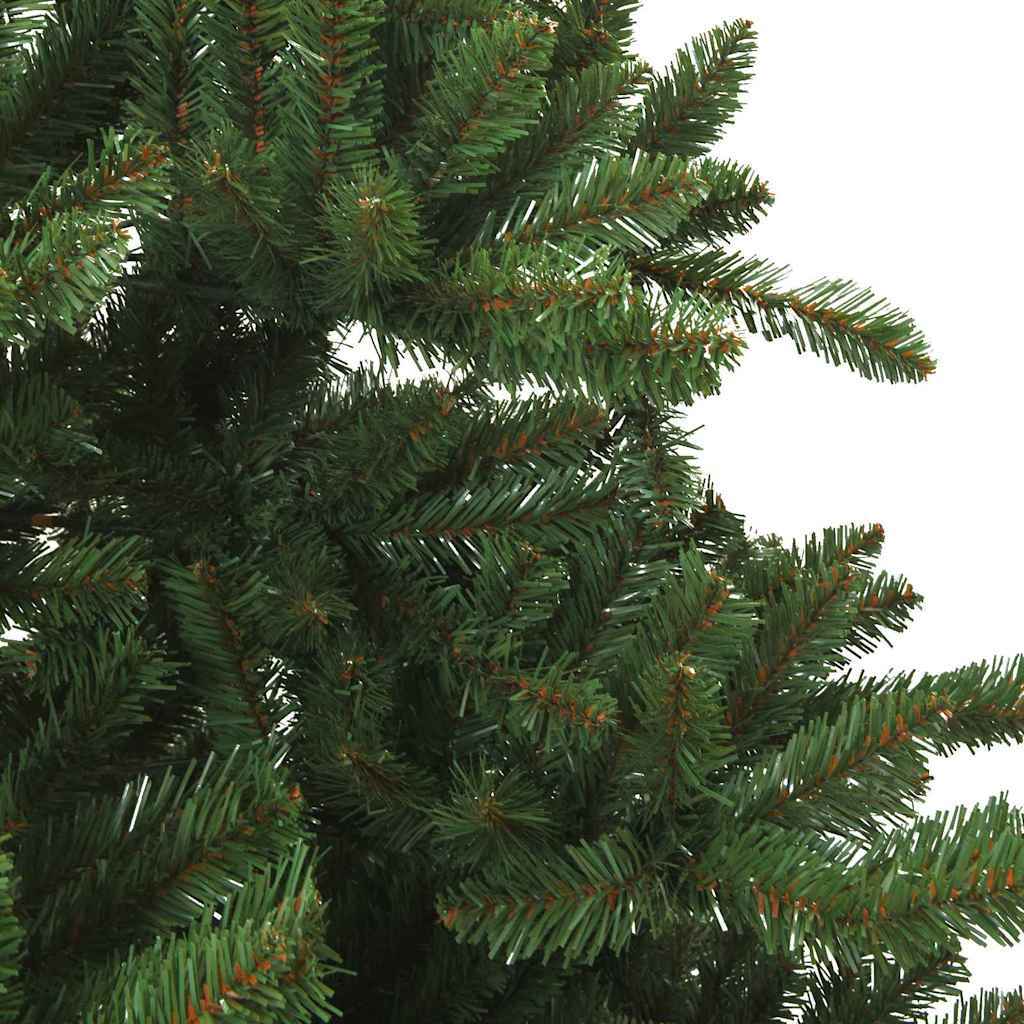 Artificial Hinged Christmas Tree Green 70.87 in PVC