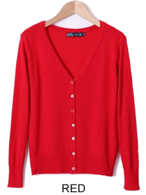 Color: Red,Size: 2X Large - Cuddle Cardigans Long Sleeves Button Down Style In Plus Sizes Too