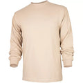 Longsleeve T-Shirt - Sand - Small - Sand, MEDIUM, 1