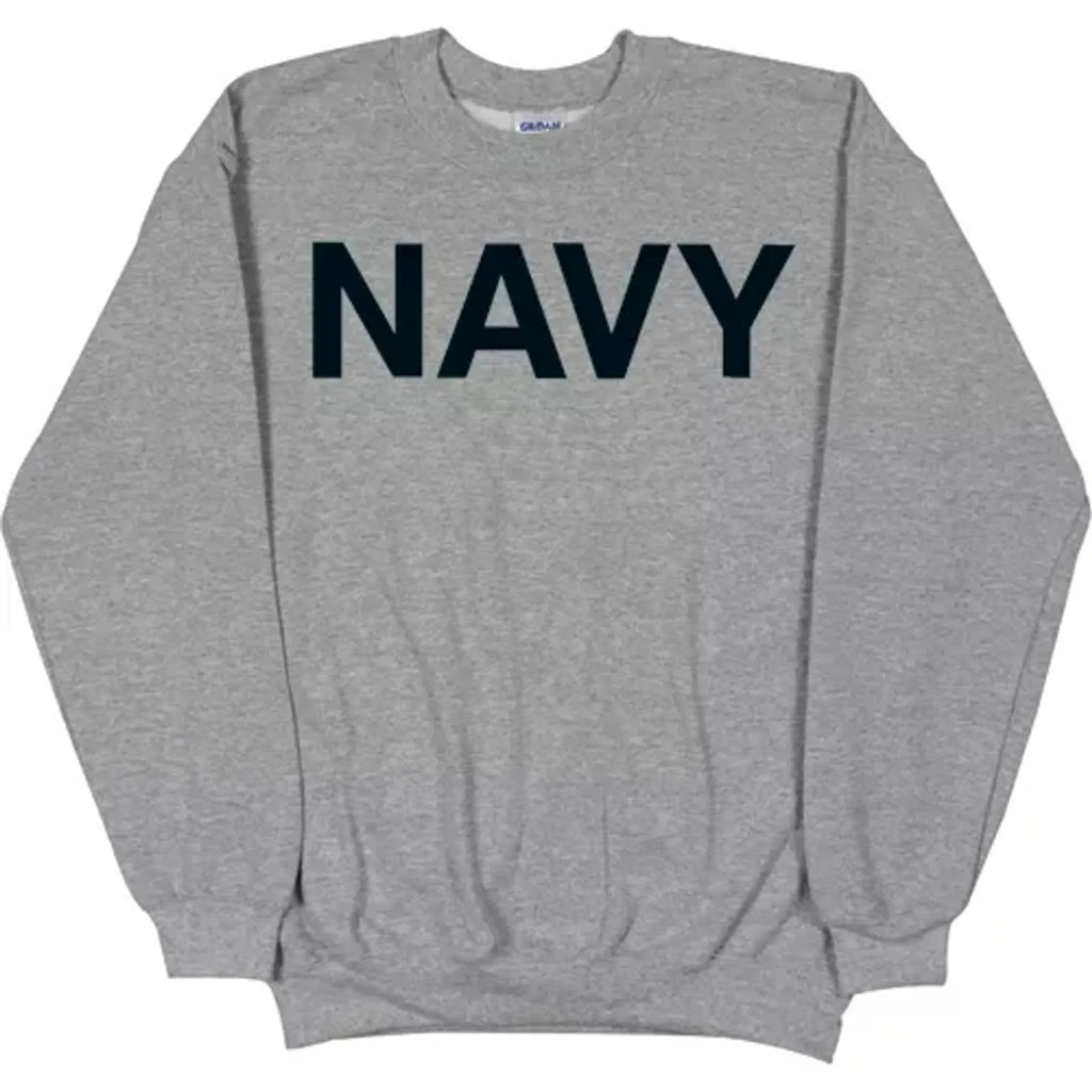 Navy Sweatshirt Grey Small