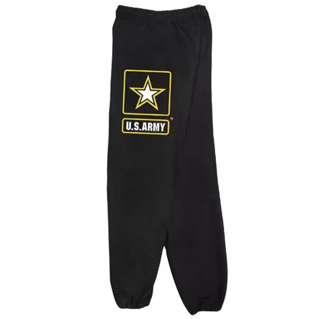 Army Star Mens Sweatpant Black - Small