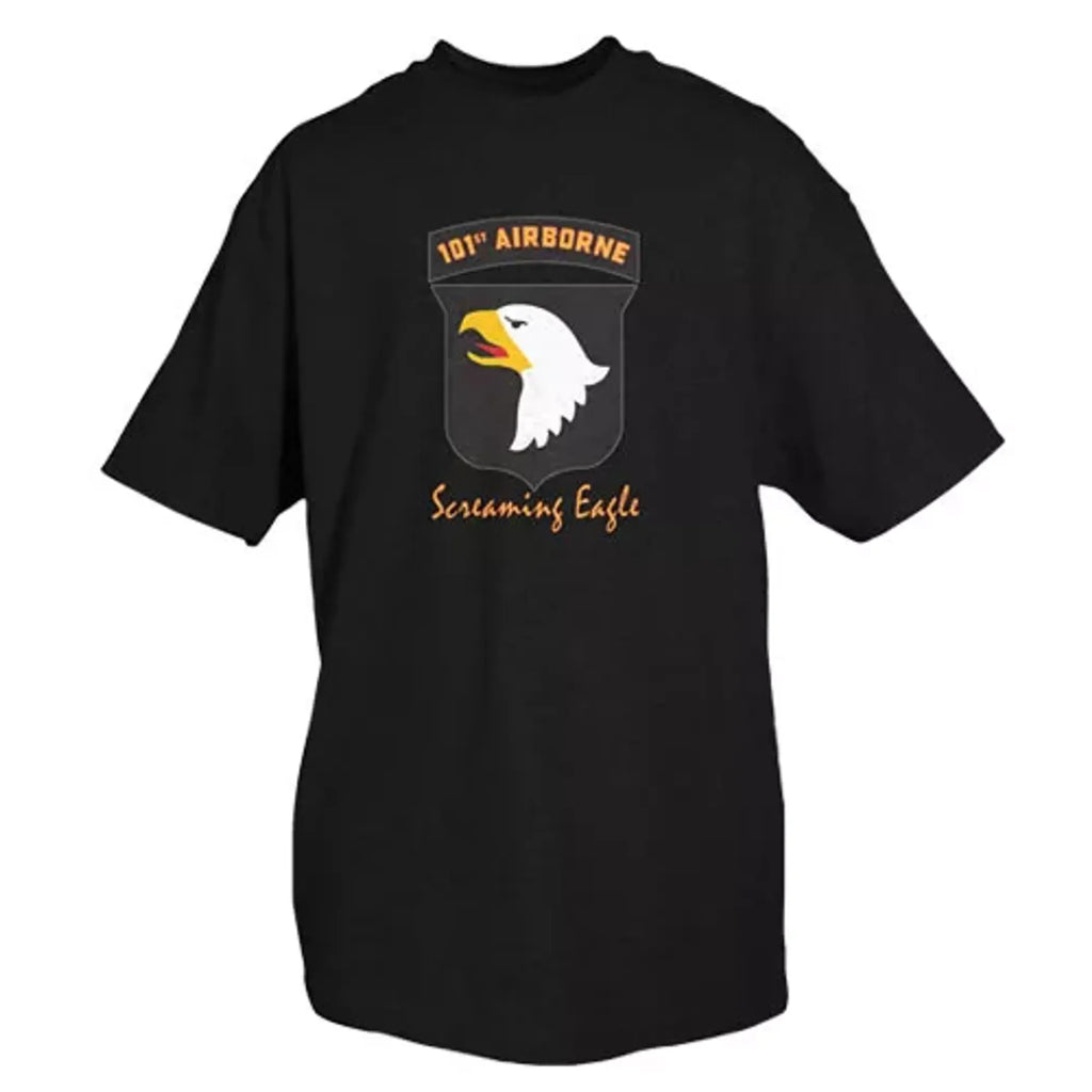 101st Airborne Tshirt- Black Small - Black, MEDIUM, 1