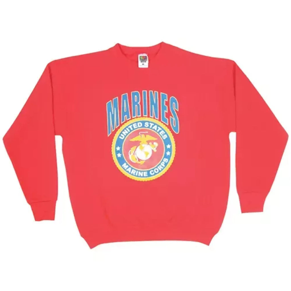 Marines Insignia Sweatshirt Red - Small