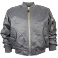 MA-1 Flight Jacket - Grey - 7XL