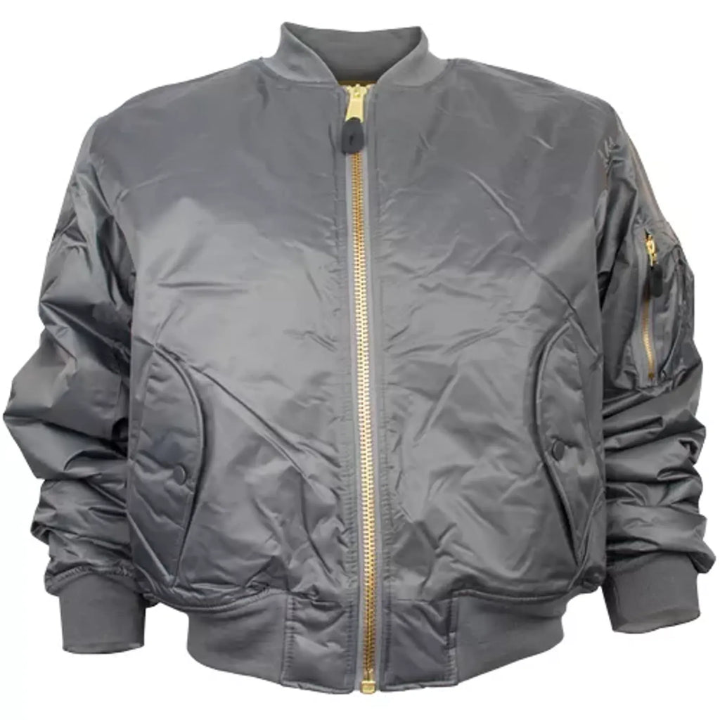 MA-1 Flight Jacket - Grey - 7XL
