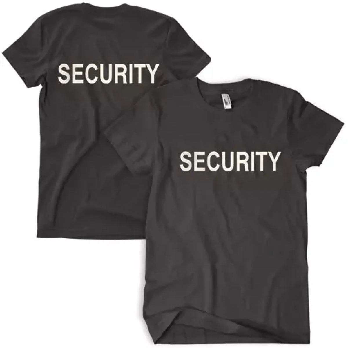 Security T-Shirt Black - 3XL - Black, 3XL, 1