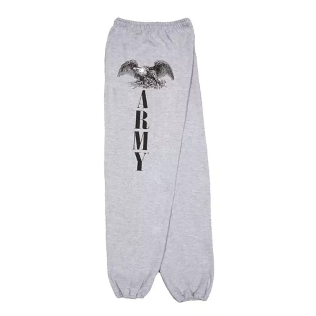 Army Eagle Mens Sweatpant Grey - Small