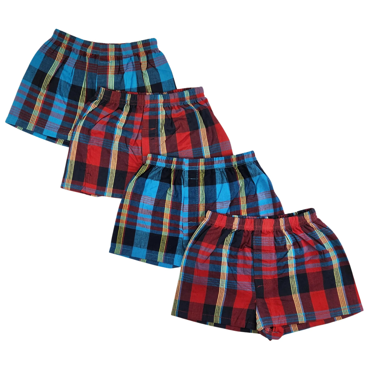 Bambini Infant Boxer Shorts - 4 Piece Set