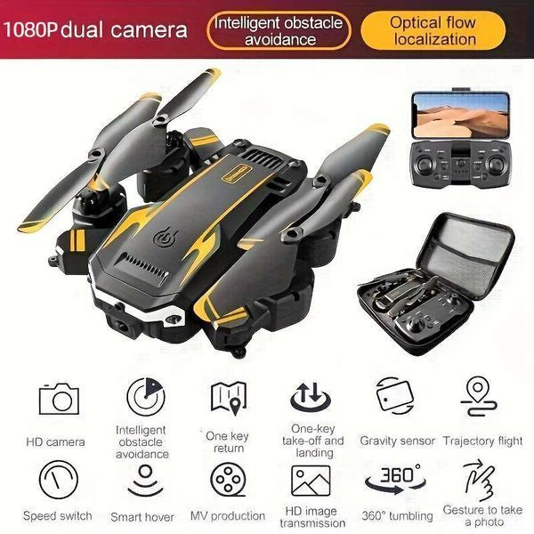 S6 Professional Camera Dual Folding Quadcopter Height Holding Control Toys, And Toys Christmas Halloween Thanksgiving Gifts, With Screen Outdoor Lightweight