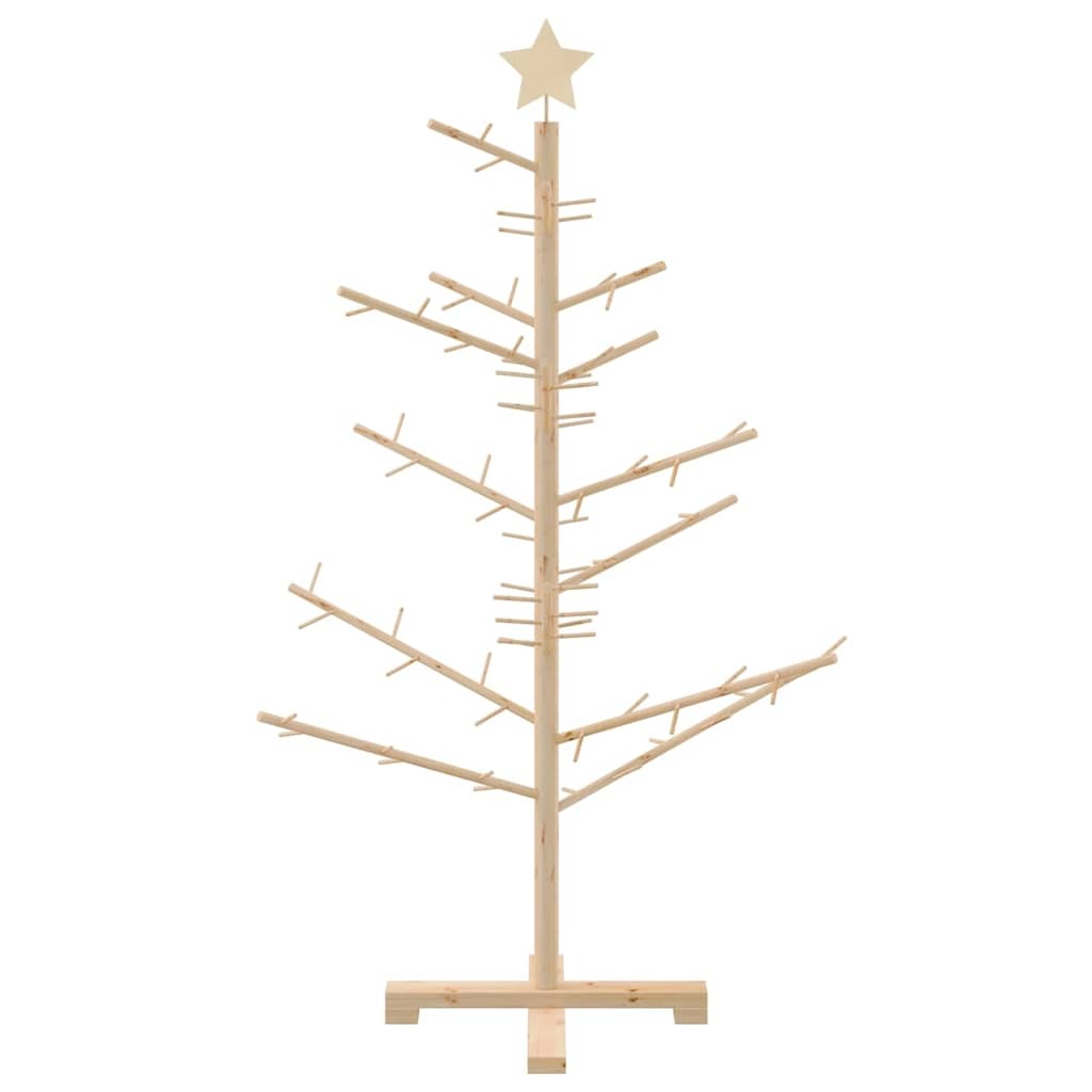 Wooden Christmas Tree KOTKA 125 cm Bamboo and solid pine wood