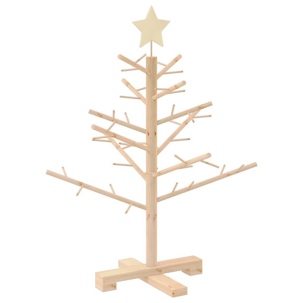 Wooden Christmas Tree KOTKA 75 cm Bamboo and solid pine wood