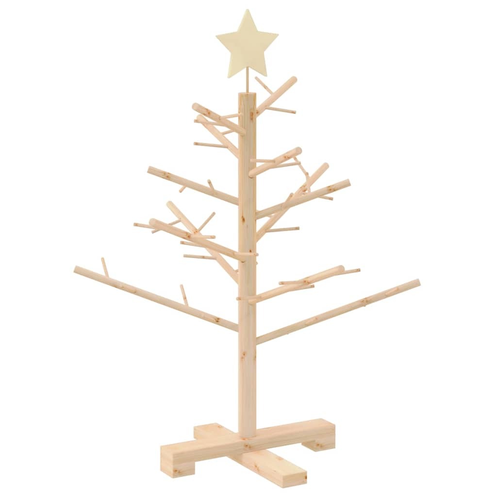 Wooden Christmas Tree KOTKA 75 cm Bamboo and solid pine wood