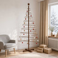 Wooden Christmas Tree KOTKA 210 cm Bamboo and solid pine wood