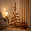 Wooden Christmas Tree KOTKA 120 cm Solid Pine Wood