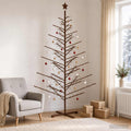 Wooden Christmas Tree KOTKA 240 cm Bamboo and solid pine wood