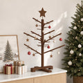 Wooden Christmas Tree KOTKA 75 cm Bamboo and solid pine wood