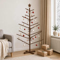 Wooden Christmas Tree KOTKA 150 cm Bamboo and solid pine wood